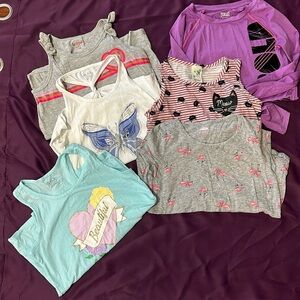 Lot of girls sz 10/12 shirts